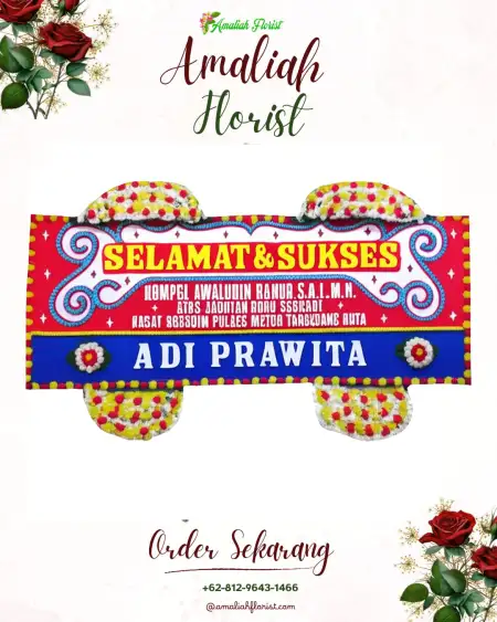 Papan Bunga Ucapan Selamat Harara
