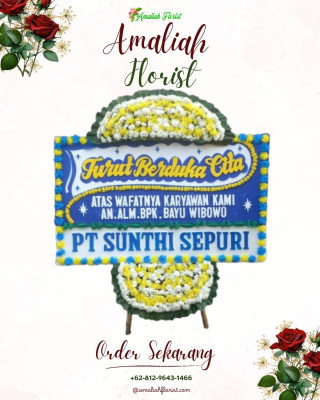 Papan Bunga Duka di Harara