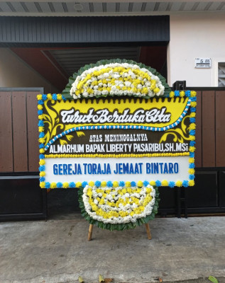 Papan Bunga Duka di Harara