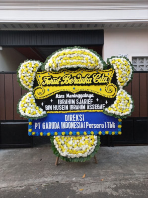 Papan Bunga Duka di Harara