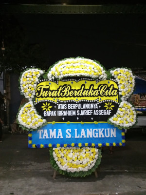 Papan Bunga Duka di Harara