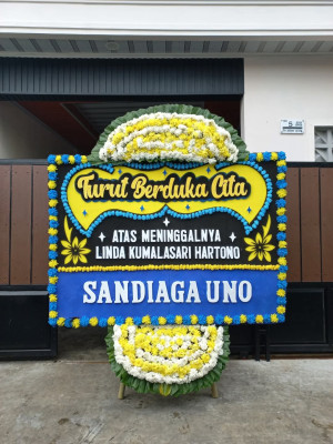 Papan Bunga Duka di Harara